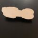 10 ceramic knife holders in the shape of a recumbent poodle