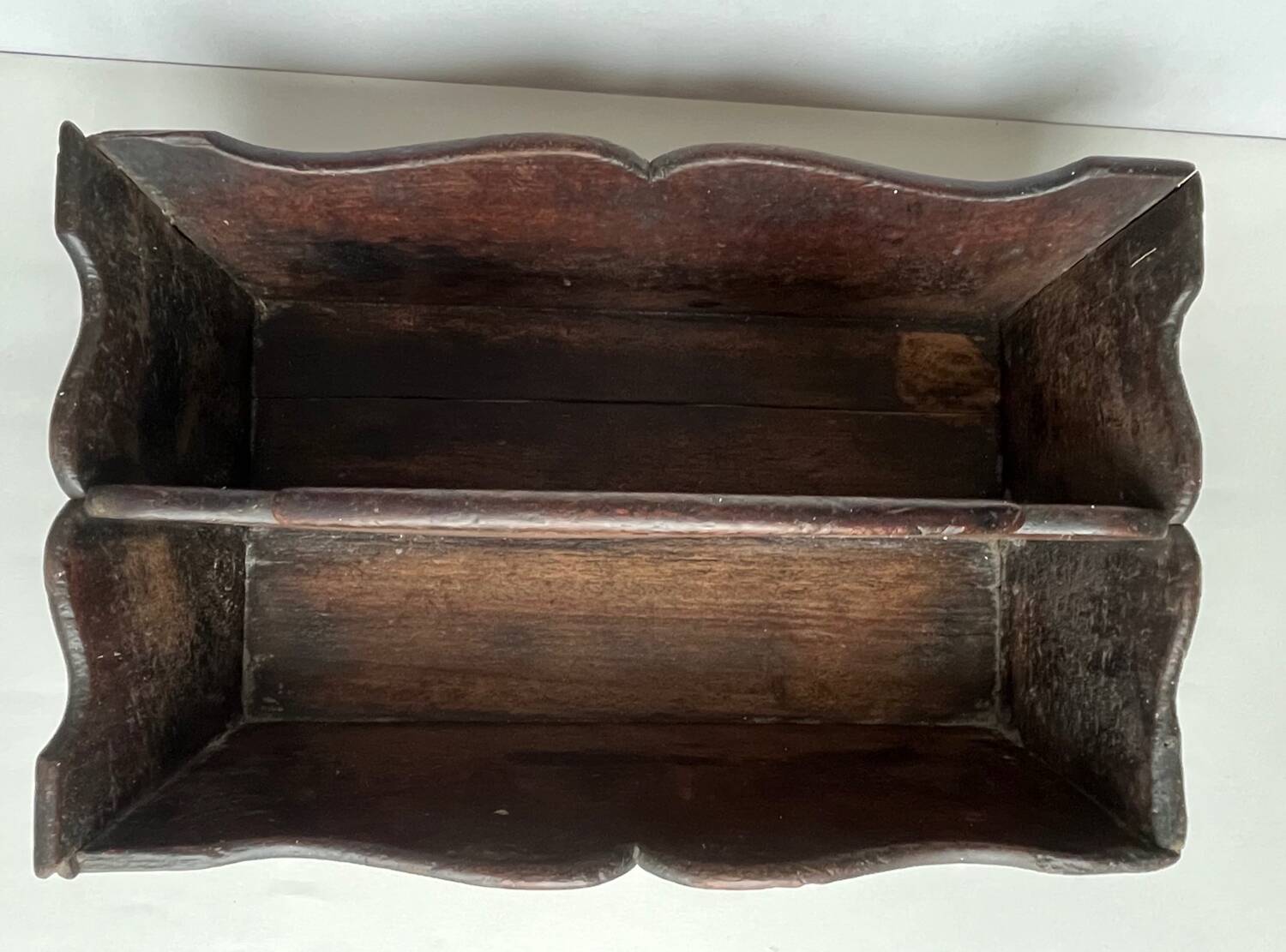 Wooden mushroom basket