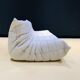 French Togo sofa in white cow leather by Michel Ducaroy for Ligne Roset.