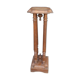 Old wooden saddle, 4 columns, chiseled,