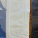 Pair pillowcases white cotton and lace