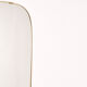 Miroir laiton vintage, H77cm