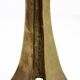 Brutalist bronze candle holder