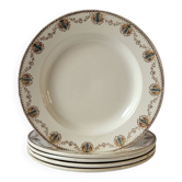 5 deep plates Léon Graves Clairefontaine