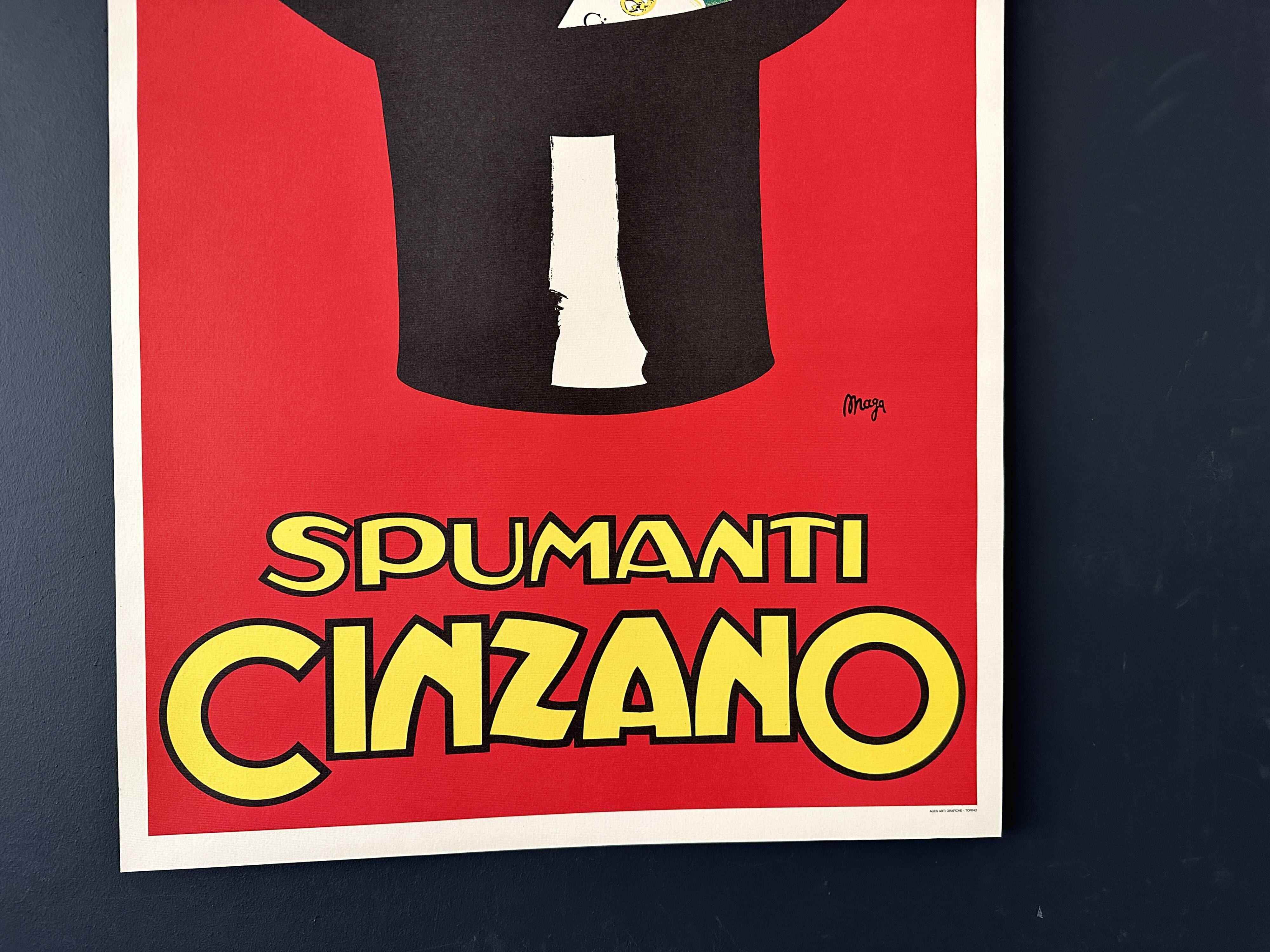 Cinzano advertising poster
