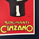 Cinzano advertising poster