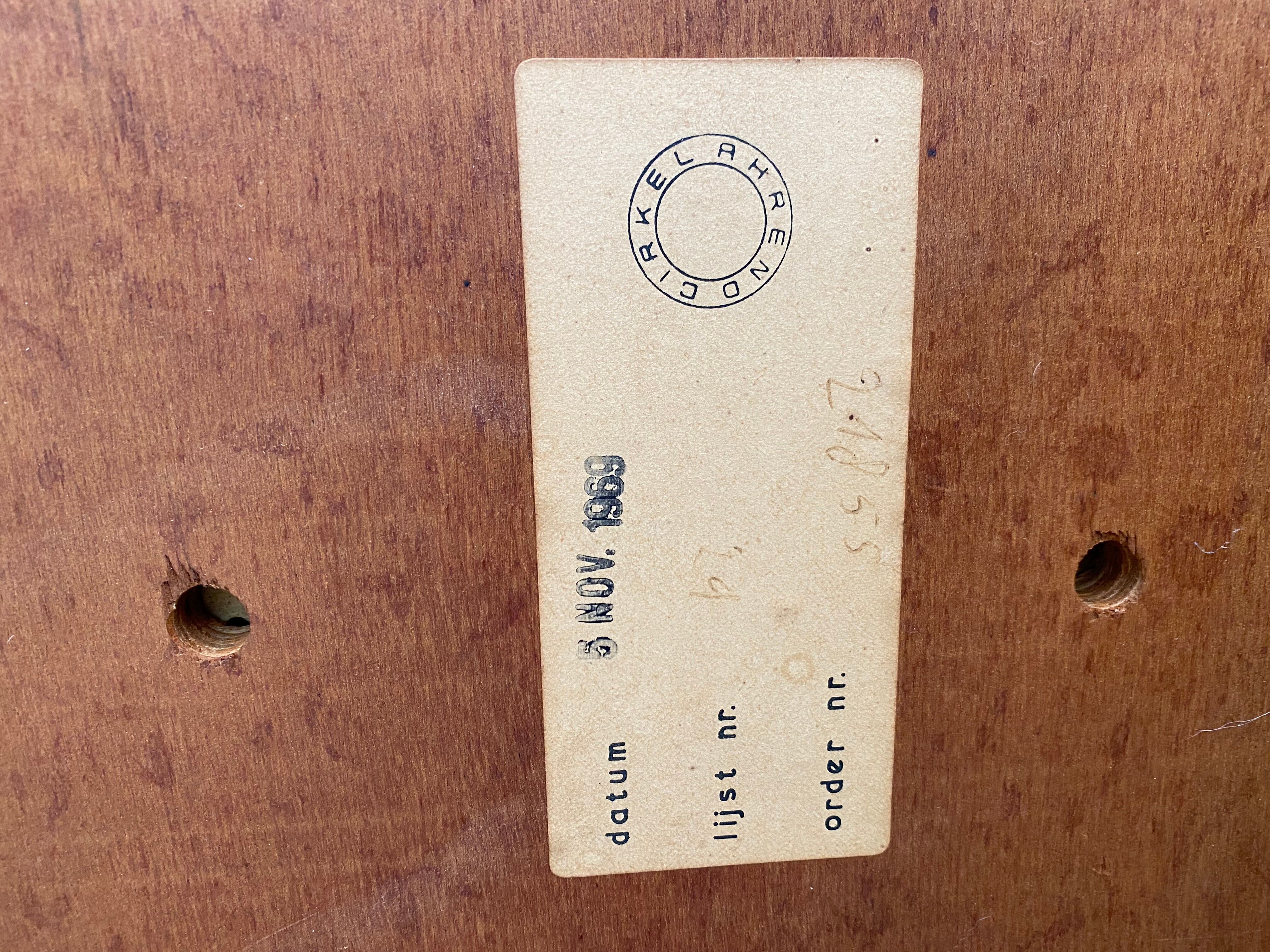 Rare bench with Tablet - Friso Kramer for Ahrend de Cirkel, 1969