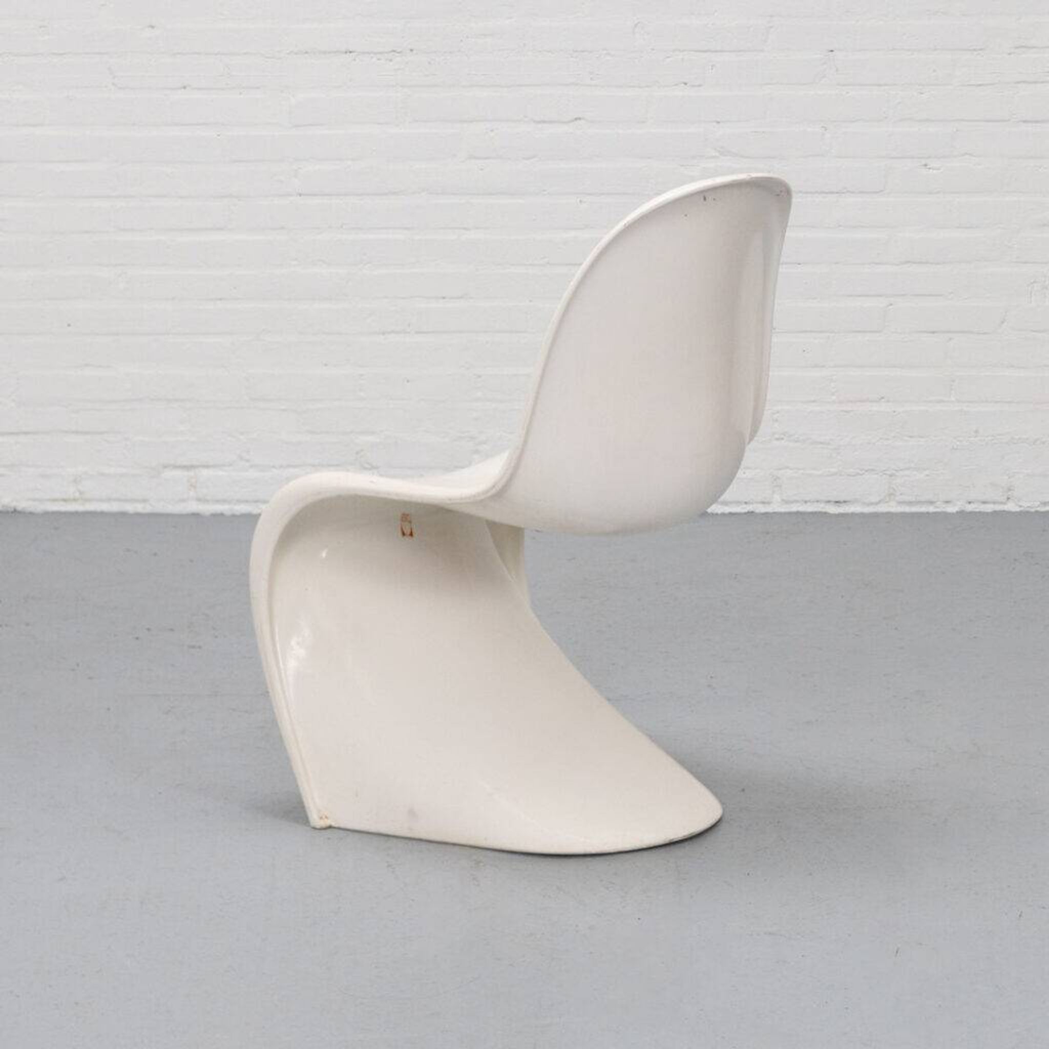 Early Panton Chair by Verner Panton for Herman Miller 1960s