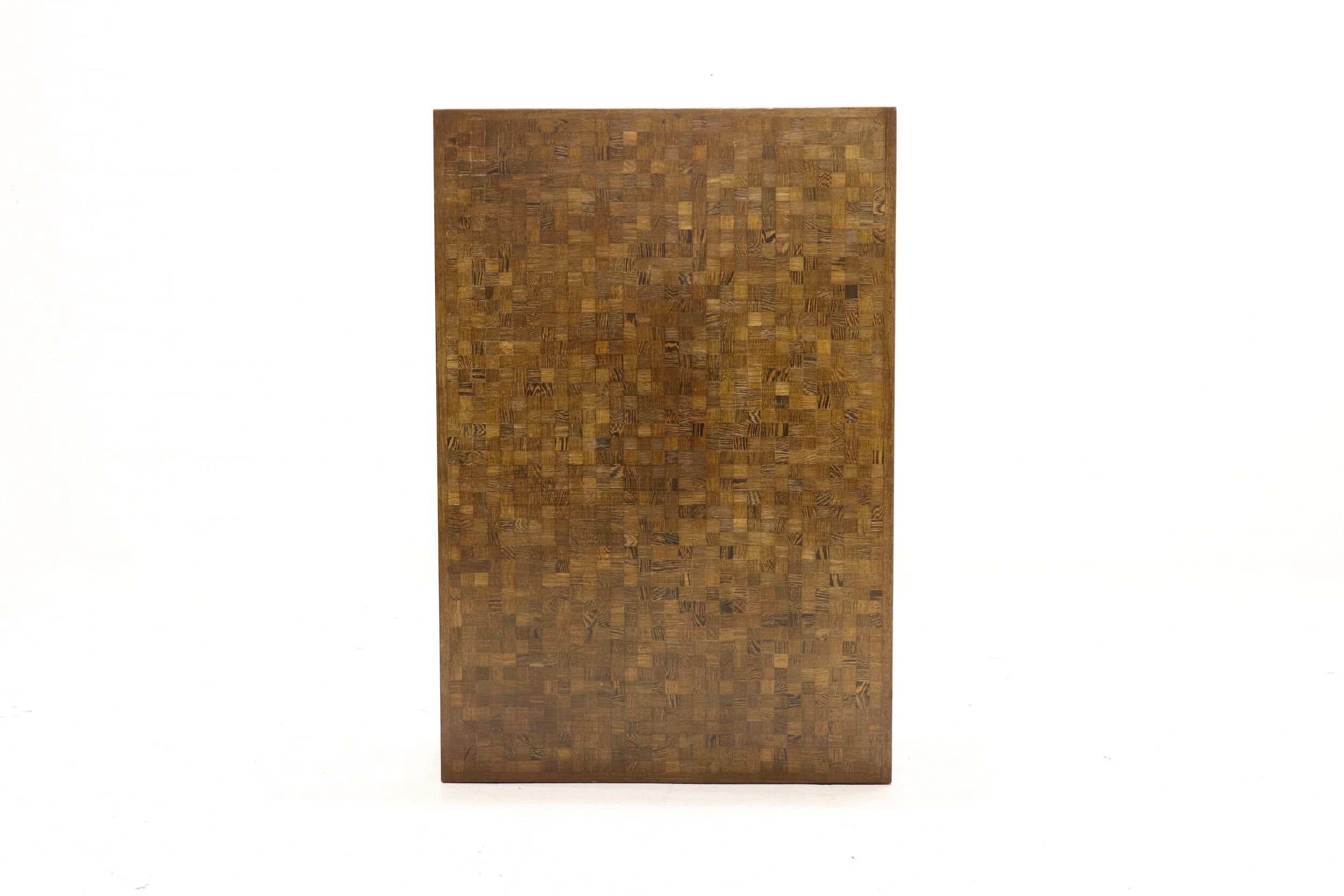 Rolf Middelboe & Gorm Lindum brutalist wenge coffee table 1970