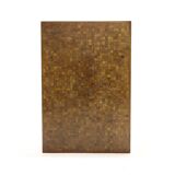 Rolf Middelboe & Gorm Lindum brutalist wenge coffee table 1970