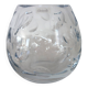 Vase boule modèle Cluny en cristal par Christofle