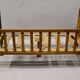 Louis Philippe walnut children's bed