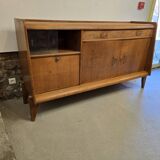 1950s sideboard with display case