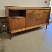 Enfilade 1950 avec vitrine