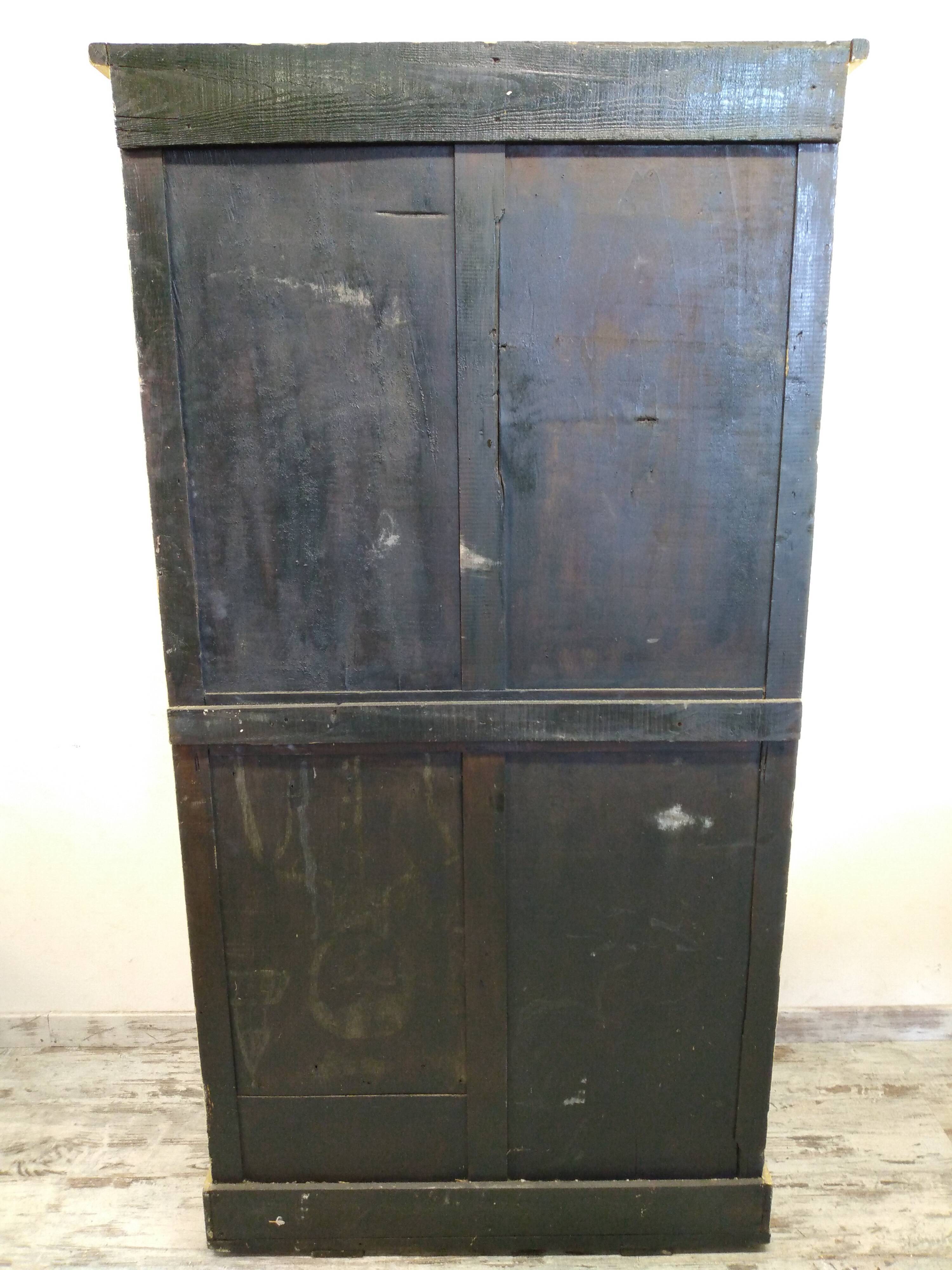 Old wooden locker