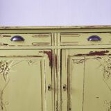 Old Parisian buffet with patina