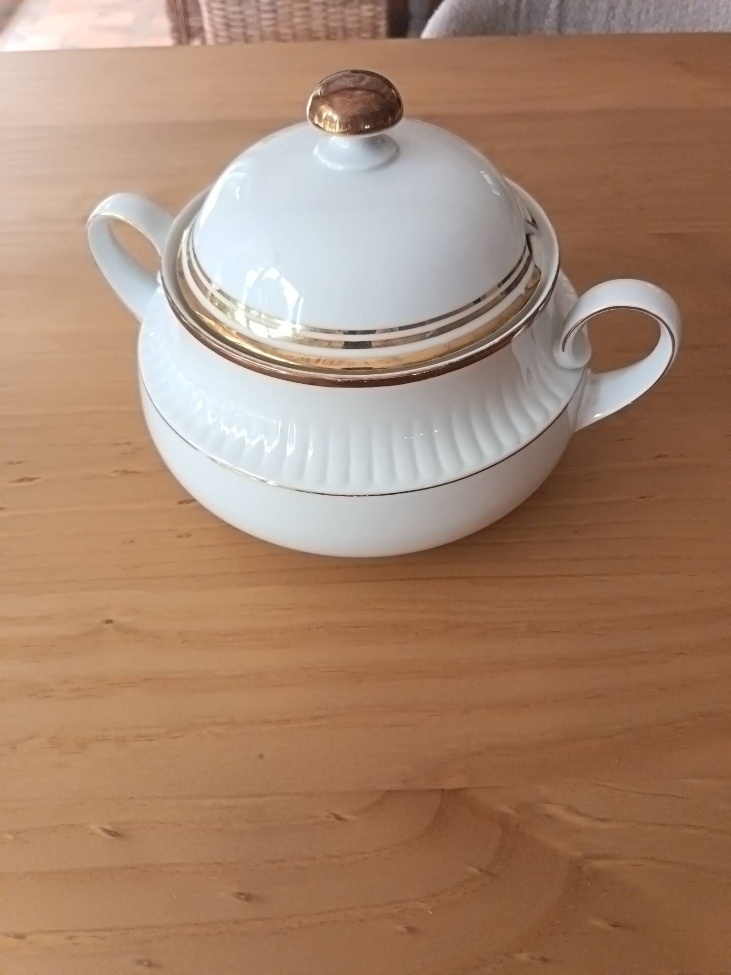 Soup tureen Winterling Marktleuthen Bavaria in vintage porcelain