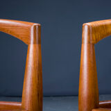 Model 121 Paper Knife Easy Chairs and Sofa by Kai Kristiansen for Magnus Olesen, 1960s, Set of 3