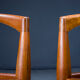 Model 121 Paper Knife Easy Chairs and Sofa by Kai Kristiansen for Magnus Olesen, 1960s, Set of 3