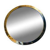Miroir rond laiton 32 cm
