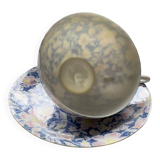 Tea cup and saucer in fine japanese porcelain