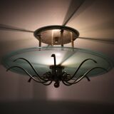 Art Deco Pendant Lamp attributed by Willem H Gispen, Holland, 1928