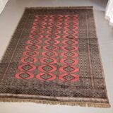 Grand tapis d’Orient noué main XXL 310 X 220 cm vintage en parfait état