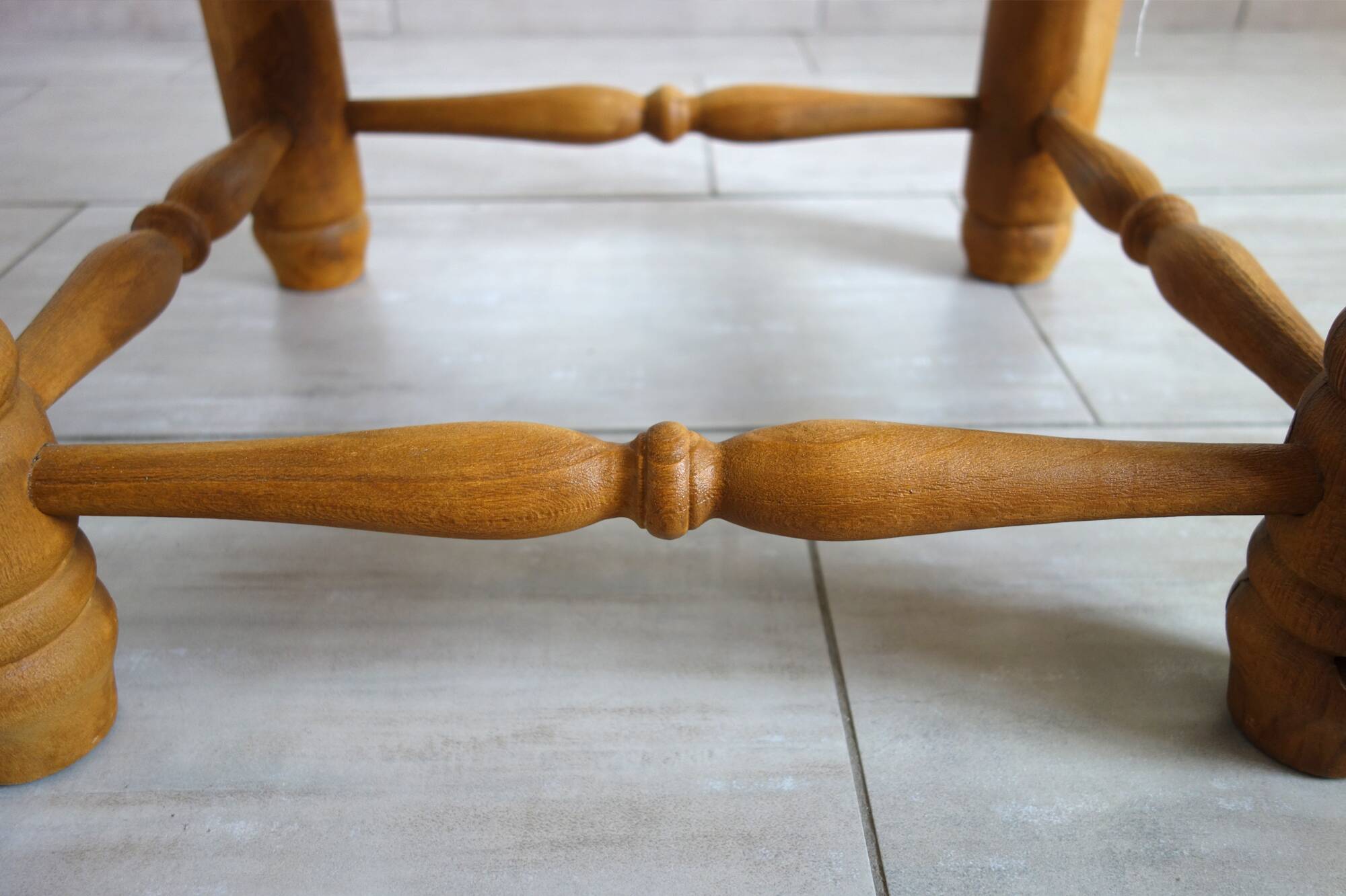 Brutalist chair attributed to Charles Dudouyt, 1940s