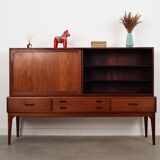 Buffet haut en palissandre, design danois, années 1960, designer : Severin Hansen