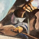 Oil on canvas “Tuareg portrait”