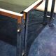 Table basse vintage 1970 chrome