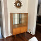 Bibliothèque, vitrine, vintage, scandinave année 50 60