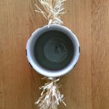 Vase amphore noir et blanc