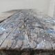 Antique butcher table