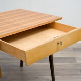 1950s desk with compass base