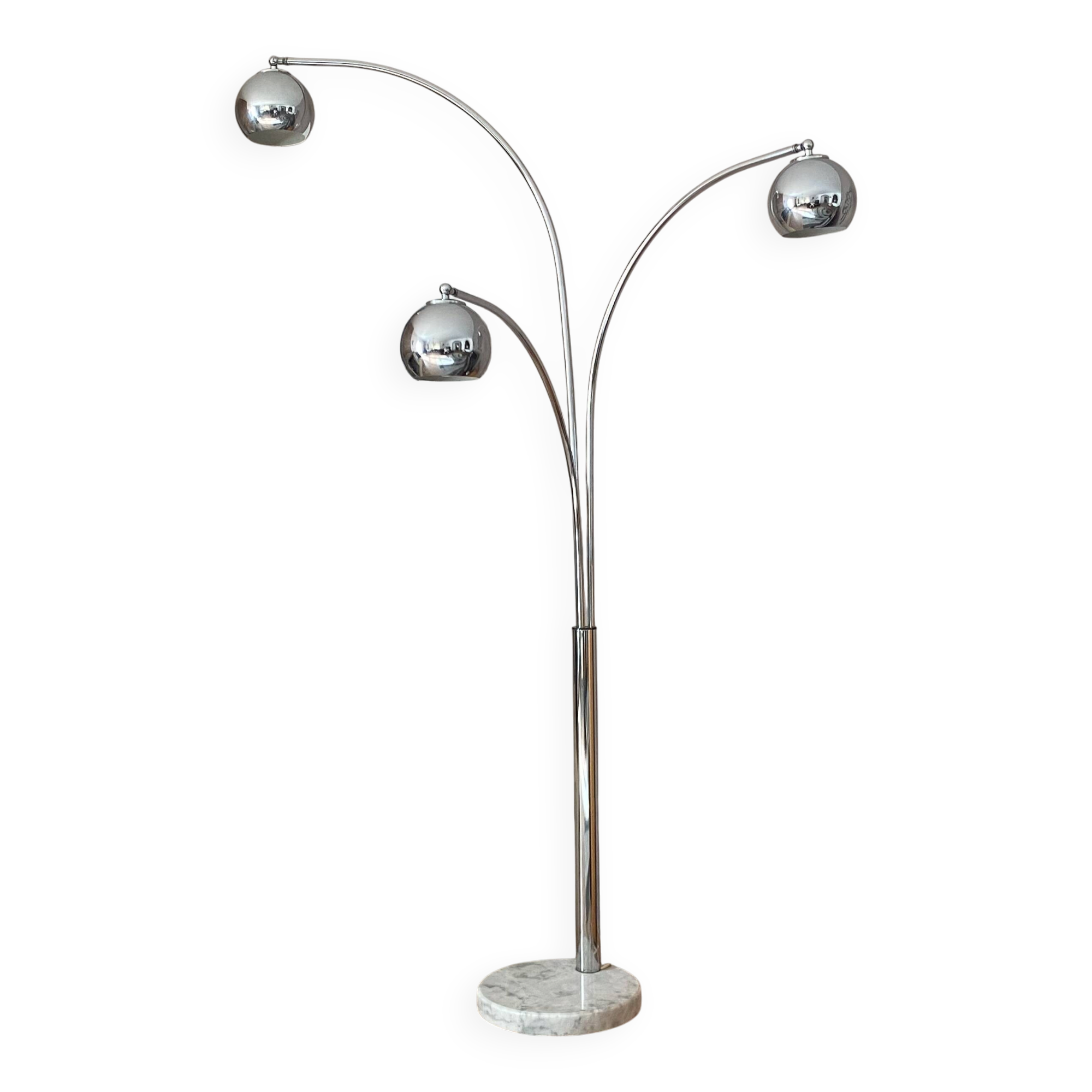 Lily of the Valley Floor Lamp. Goffredo Reggiani. 1970.