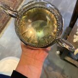 Silver metal tea and coffee set