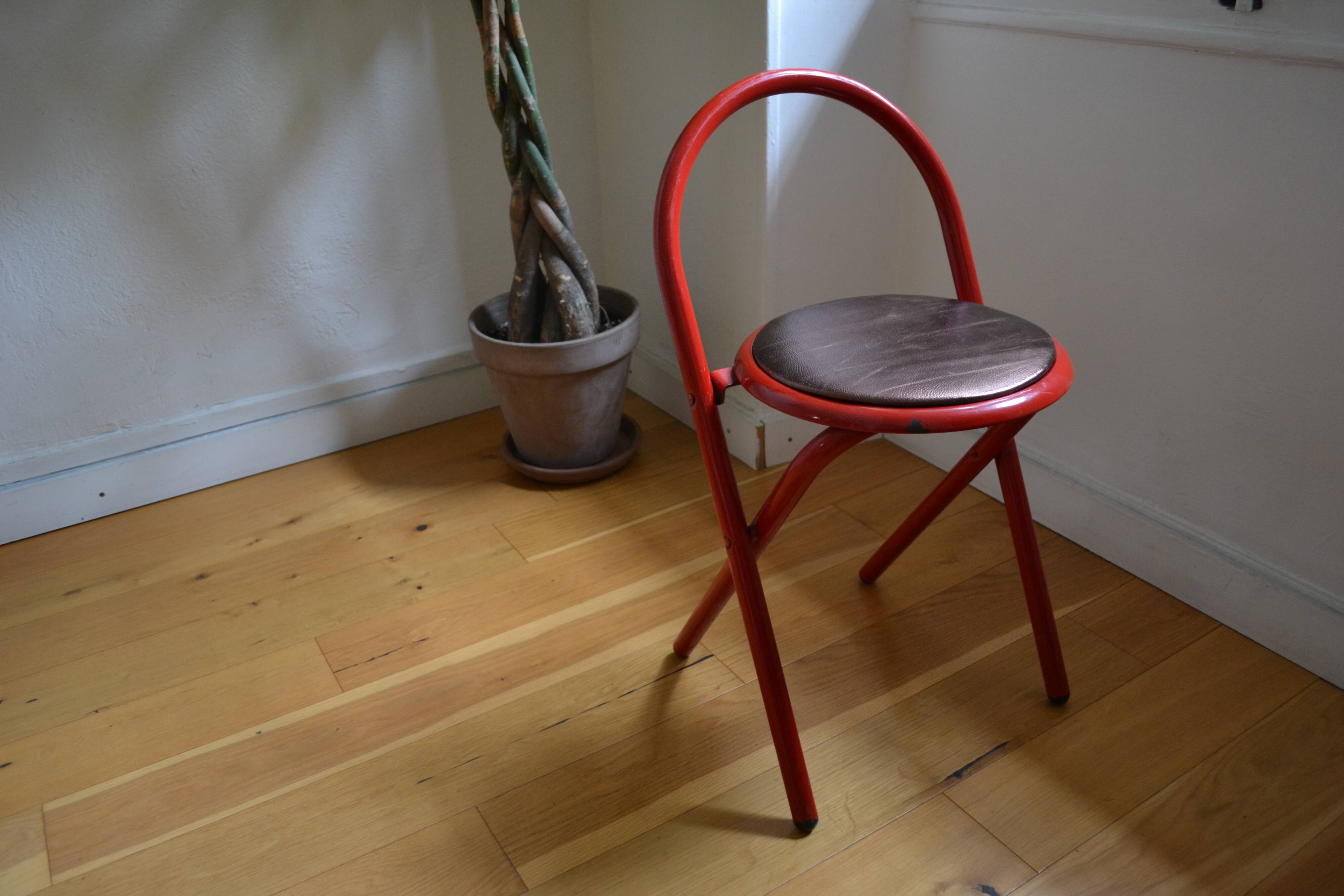 Postmodern folding chair 1980