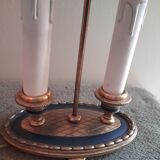 Hot water bottle style lamp 2 burners
