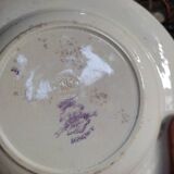 6 hollow plates iron earth by Longwy