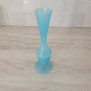 Soliflore / Vase in blue opaline glass, Florentine art