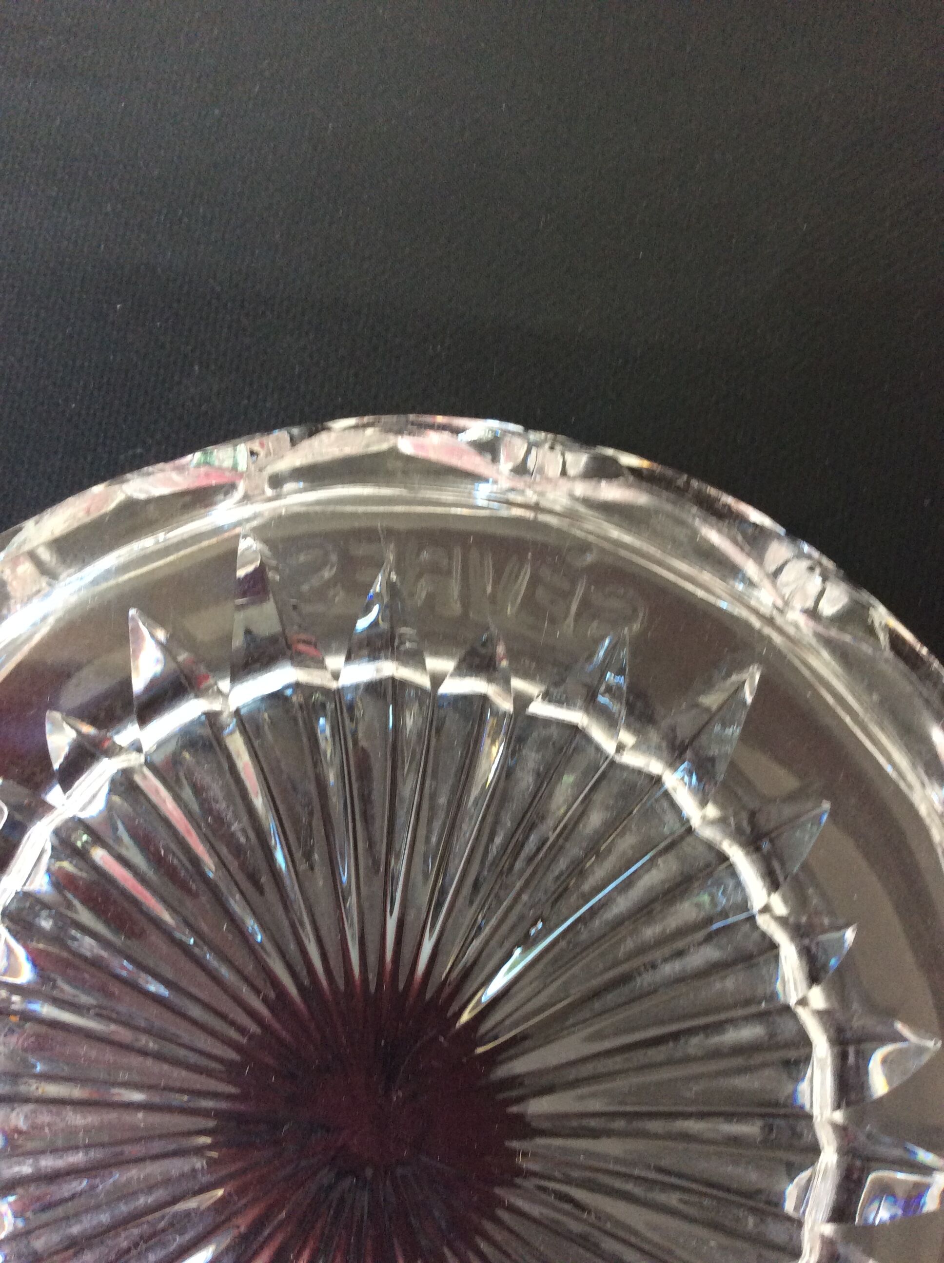 Set of 2 bottle unders - inscription SEVRES