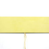 Large 1950s Anvia yellow metal wall lamp Perriand style