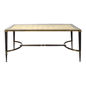 Table basse en feuille