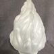Frosted glass flame lampshade