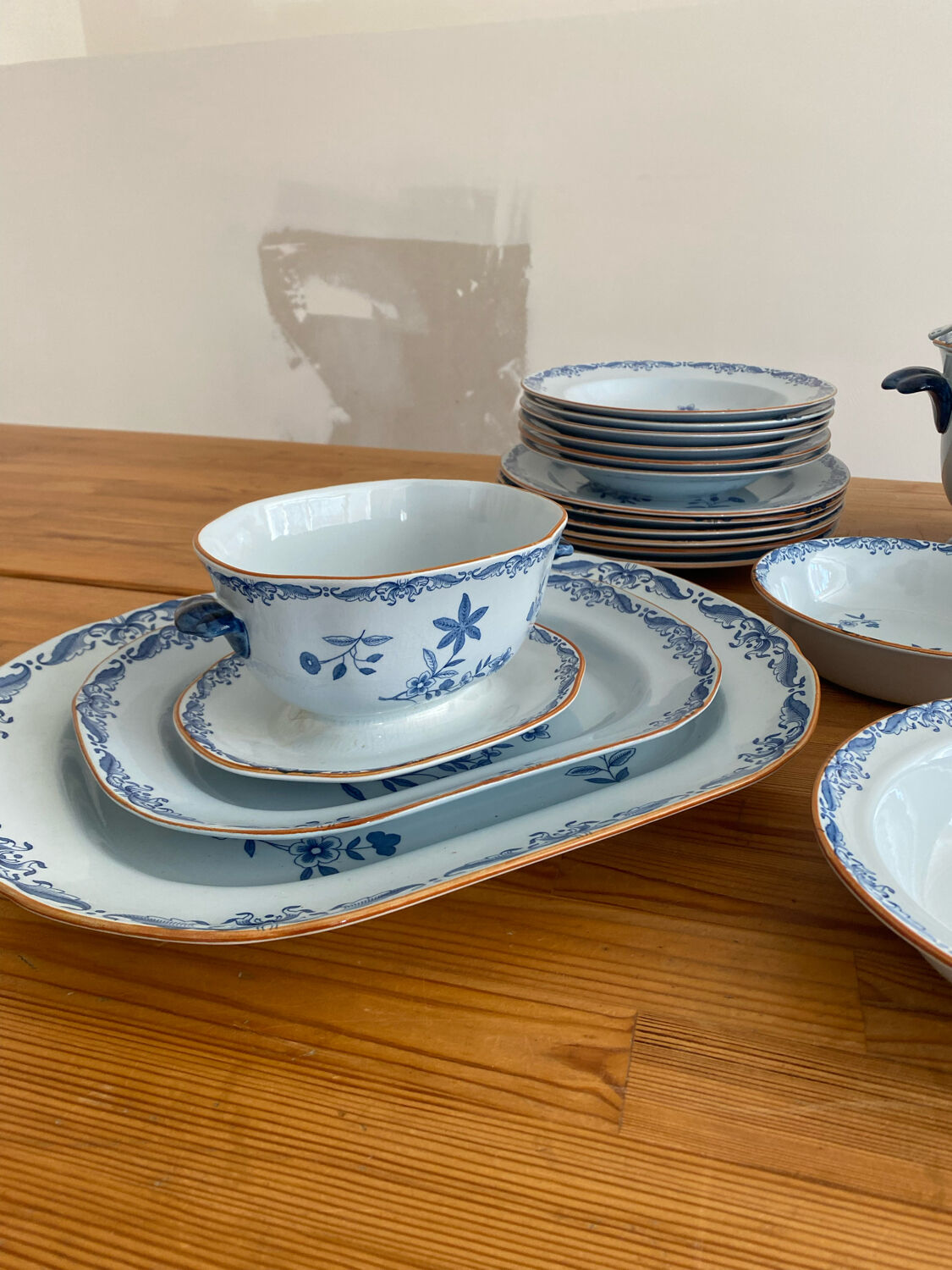 Swedish Service 34 pieces Ostindia Rorstand