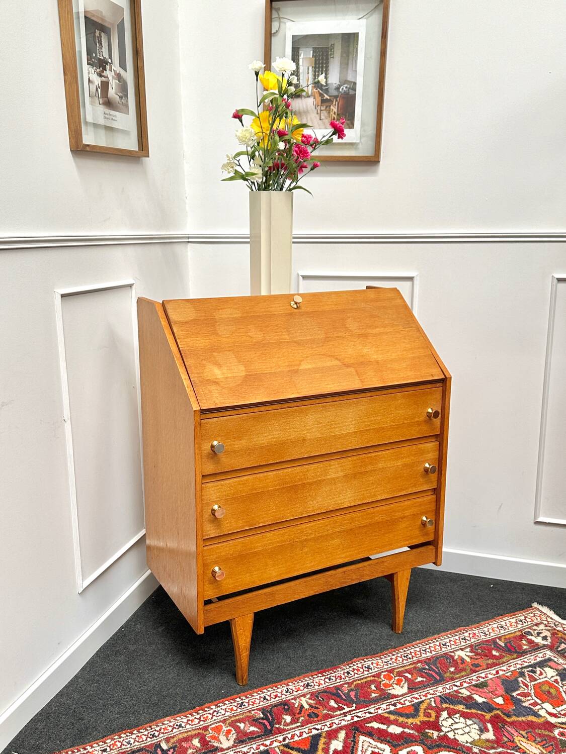 Boîte à Bijoux Ancienne En Forme De Commode - Style Vintage Et Romantique