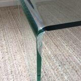 Tempered glass design coffee table