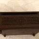 Dark wood open box