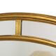 Hollywood Regency Gold Arch Mirror by Deknudt, 80cm